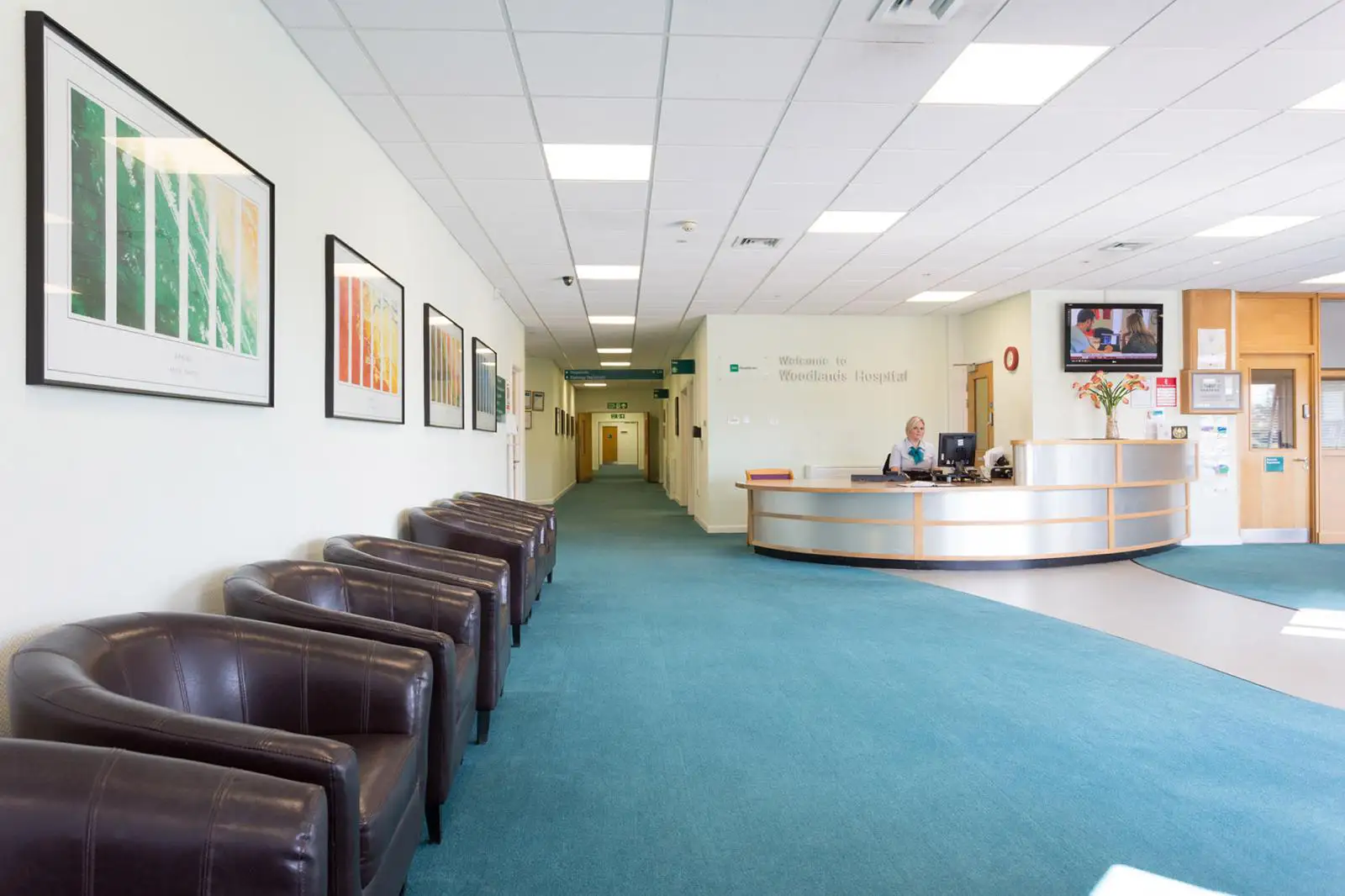 Clinic reception & waiting area